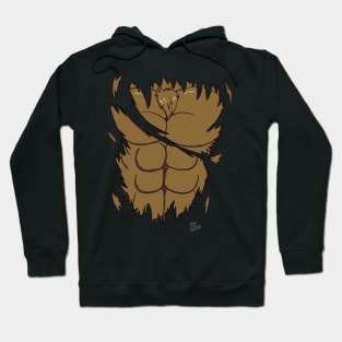 Torn Werewolf T-Shirt Hoodie